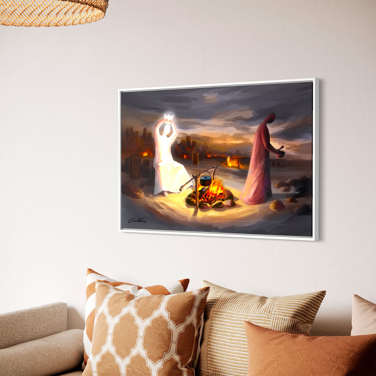 Prophetic Art Print "Birthright" Genesis 25:29-34, Ain Vares Art