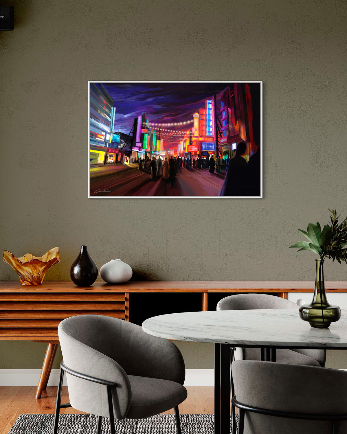 "Broad Road and Narrow Gate" Matthew 7:13 - Prophetic Art Print