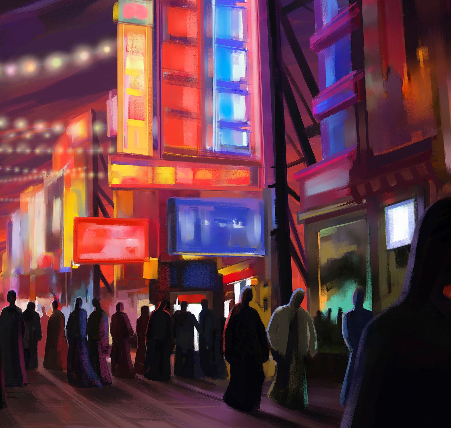 "Broad Road and Narrow Gate" Matthew 7:13 - Prophetic Art Print