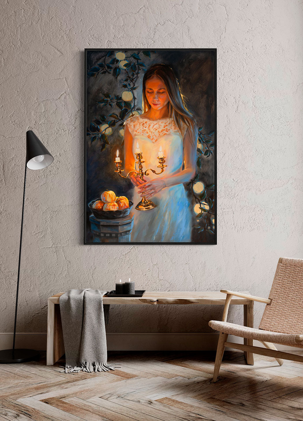 Prophetic Art Print "Like apples of gold" Proverbs 25:11, Ain Vares Art