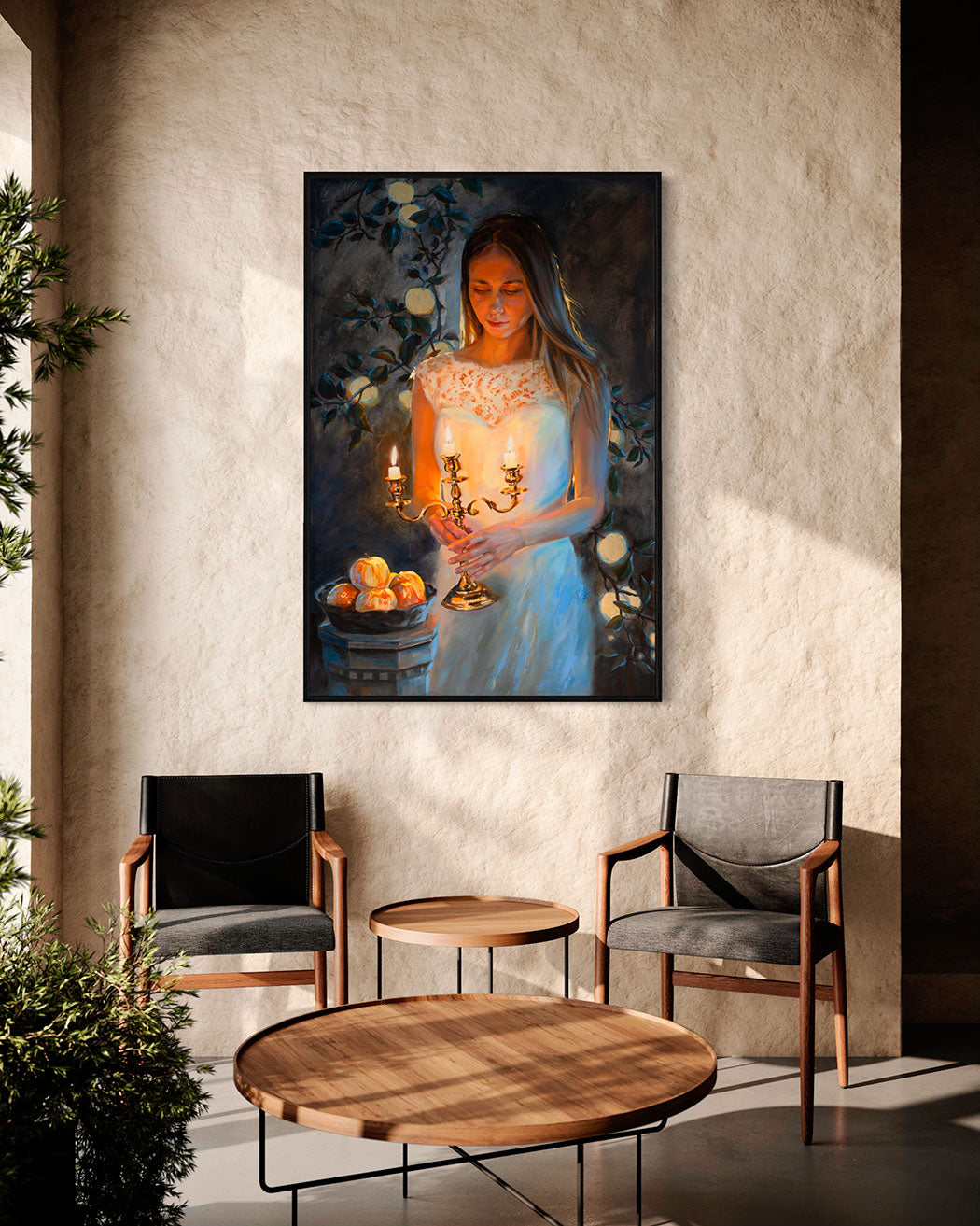 Prophetic Art Print "Like apples of gold" Proverbs 25:11, Ain Vares Art