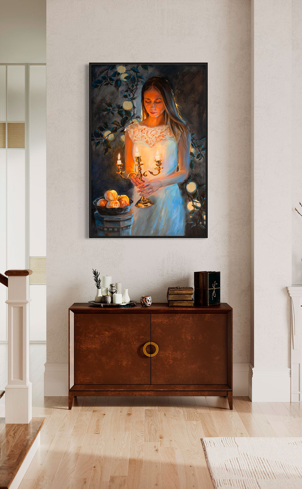 Prophetic Art Print "Like apples of gold" Proverbs 25:11, Ain Vares Art