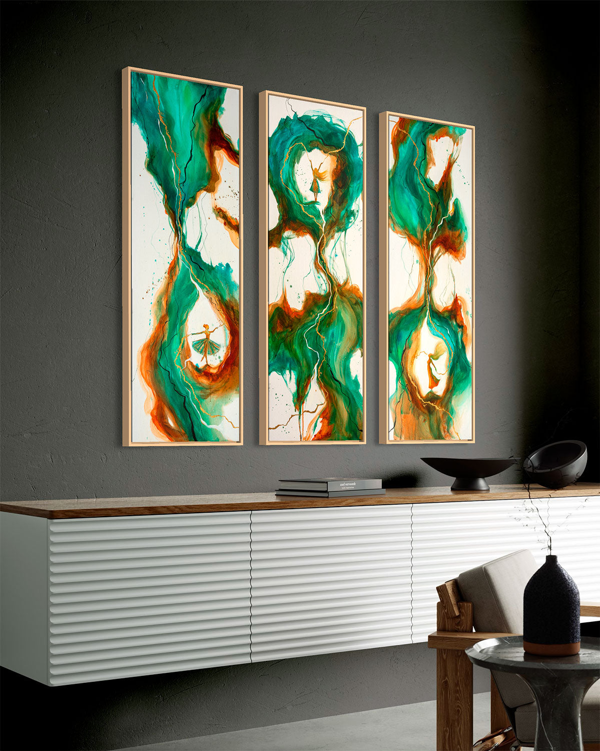 Prophetic Art Print "I can do all things through Him" Philippians 4:13, Ain Vares Art