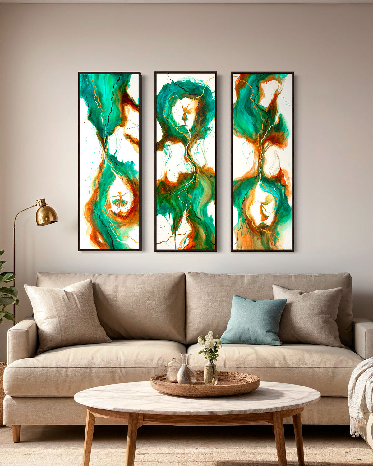 Prophetic Art Print "I can do all things through Him" Philippians 4:13, Ain Vares Art