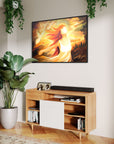 Prophetic Art Print "I wait for the Lord, my Whole Being Waits" Psalm 130, Ain Vares Art
