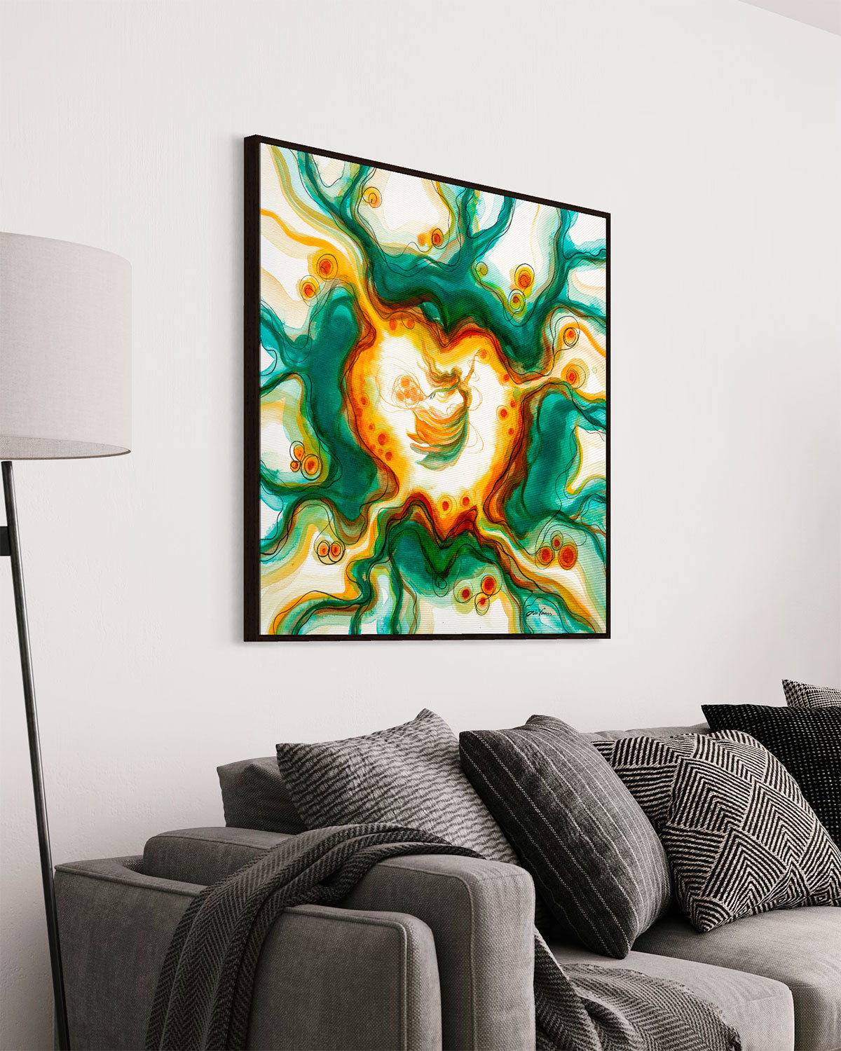 Prophetic Art Print "It's time to catch the little foxes" Song of Songs 2:15, Ain Vares Art