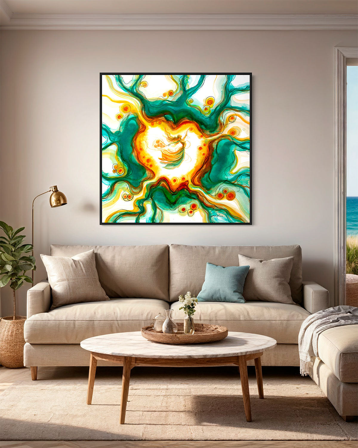Prophetic Art Print "It's time to catch the little foxes" Song of Songs 2:15, Ain Vares Art