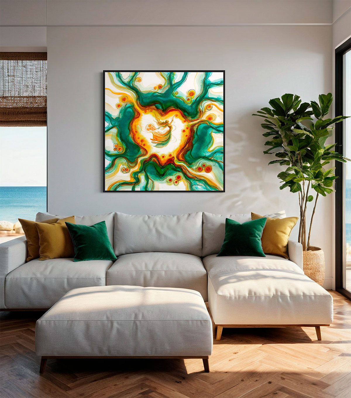 Prophetic Art Print "It's time to catch the little foxes" Song of Songs 2:15, Ain Vares Art
