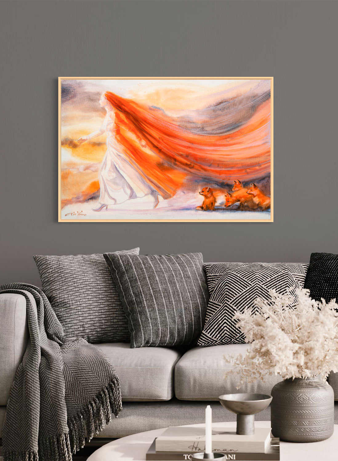 It's time to leave the little foxes behind - Prophetic Art Print