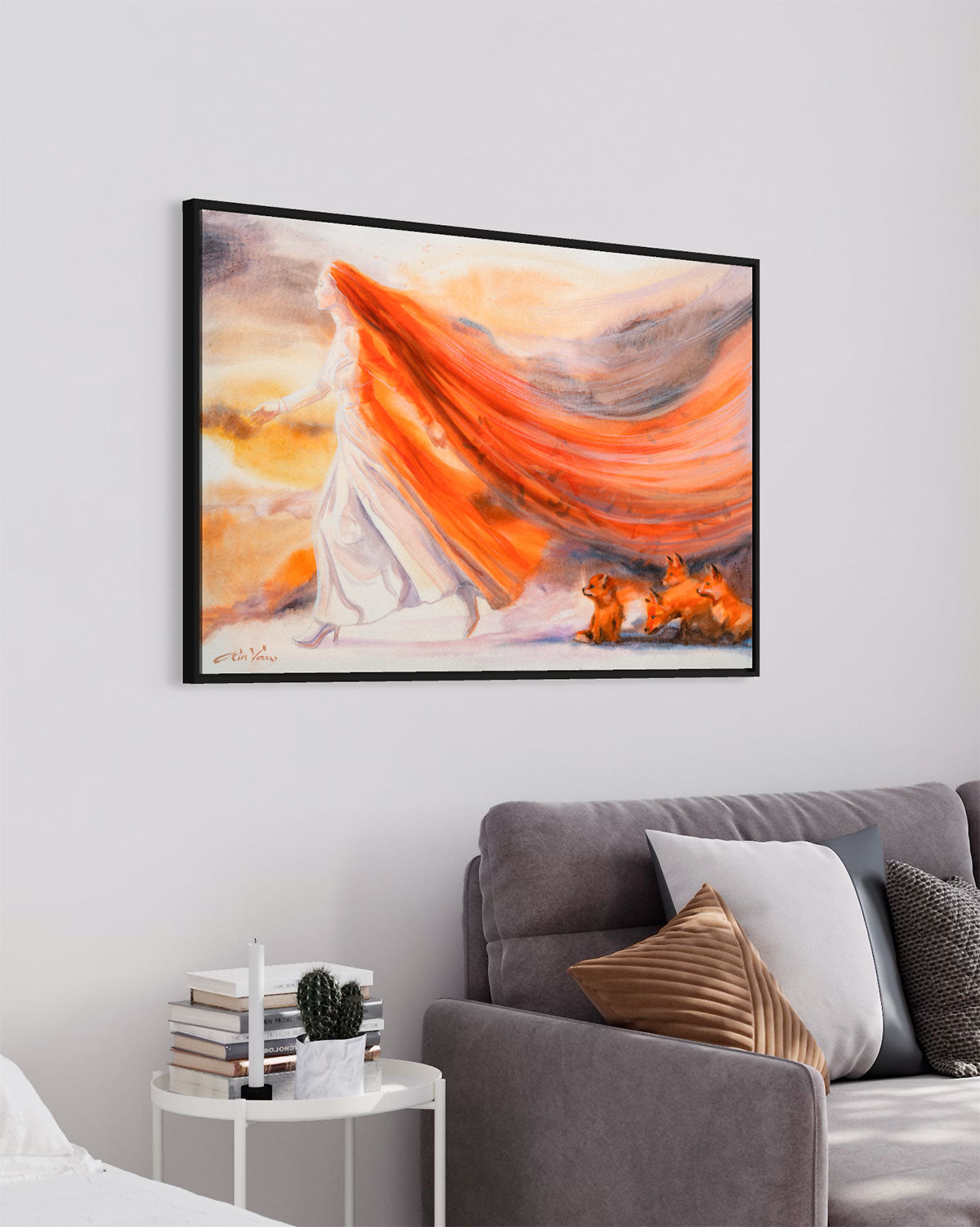 It's time to leave the little foxes behind - Prophetic Art Print