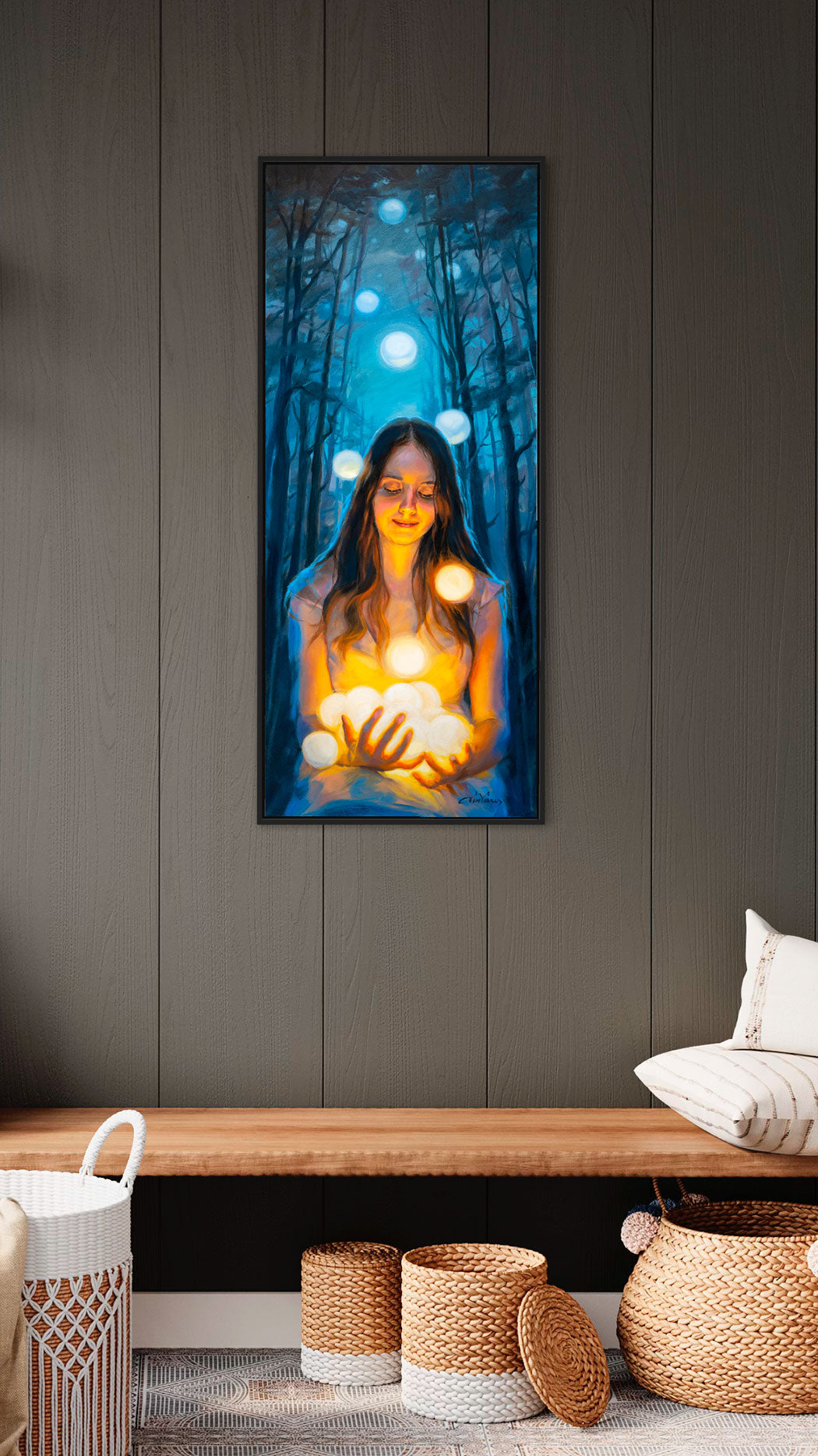Prophetic Art Print "My prayers have ascended before God" 2 Kings 20:5, Acts 10:4, Ain Vares Art