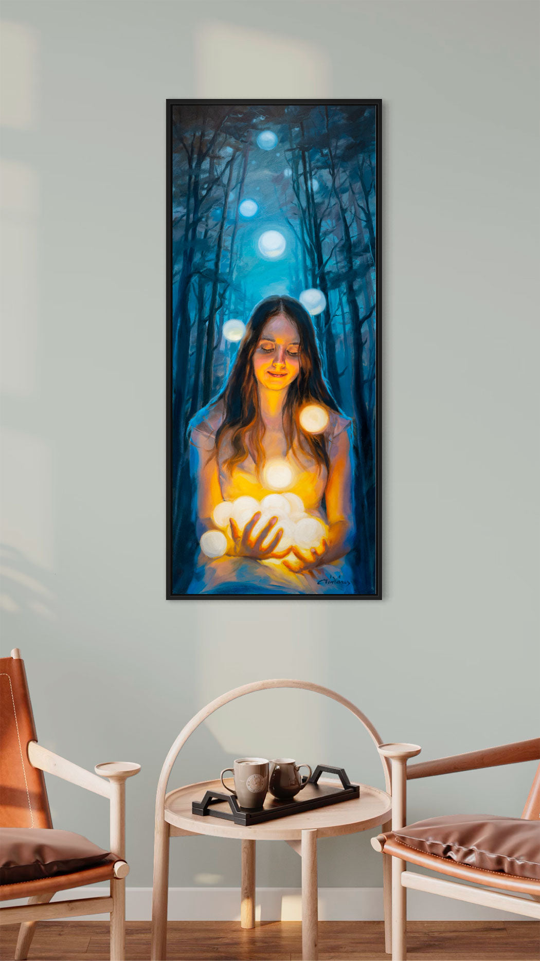 Prophetic Art Print "My prayers have ascended before God" 2 Kings 20:5, Acts 10:4, Ain Vares Art