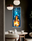 Prophetic Art Print "My prayers have ascended before God" 2 Kings 20:5, Acts 10:4, Ain Vares Art