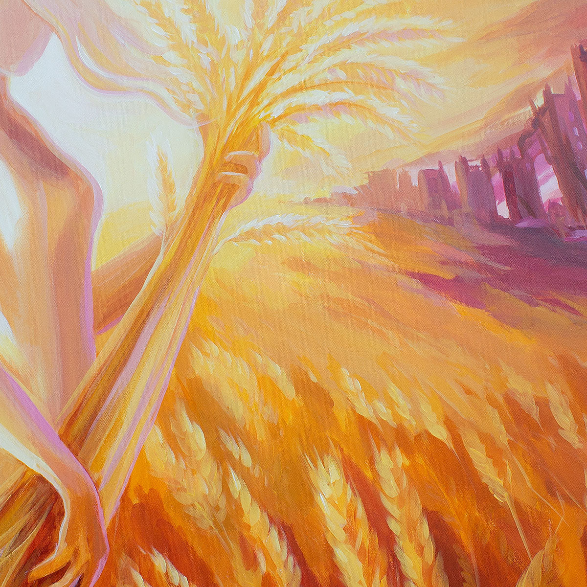 Open Your Eyes and Look at the Fields! They are Ripe for Harvest" John 4:35-36, prophetic art print