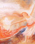 Prophetic Art Print "The Power of the Blood, Hebrews 9:14" Revelation 12:11, Ain Vares Art