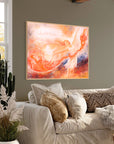 Prophetic Art Print "The Power of the Blood, Hebrews 9:14" Revelation 12:11, Ain Vares Art