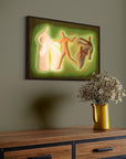 "Put on the New Self" Ephesians 4:22-24, prophetic art print, Ain Vares Art