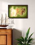 "Put on the New Self" Ephesians 4:22-24, prophetic art print, Ain Vares Art