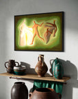 "Put on the New Self" Ephesians 4:22-24, prophetic art print, Ain Vares Art