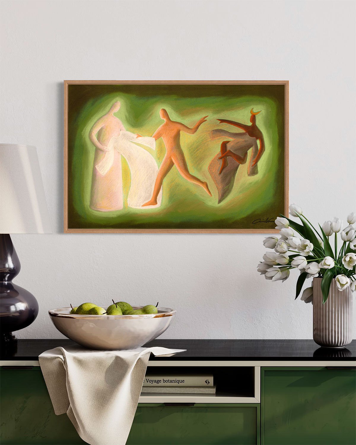 "Put on the New Self" Ephesians 4:22-24 - Prophetic Art Print
