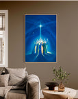 Prophetic Art Print "The Savior is Born" Galatians 4:4-5, Ain Vares Art