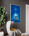 Prophetic Art Print "The Savior is Born" Galatians 4:4-5, Ain Vares Art