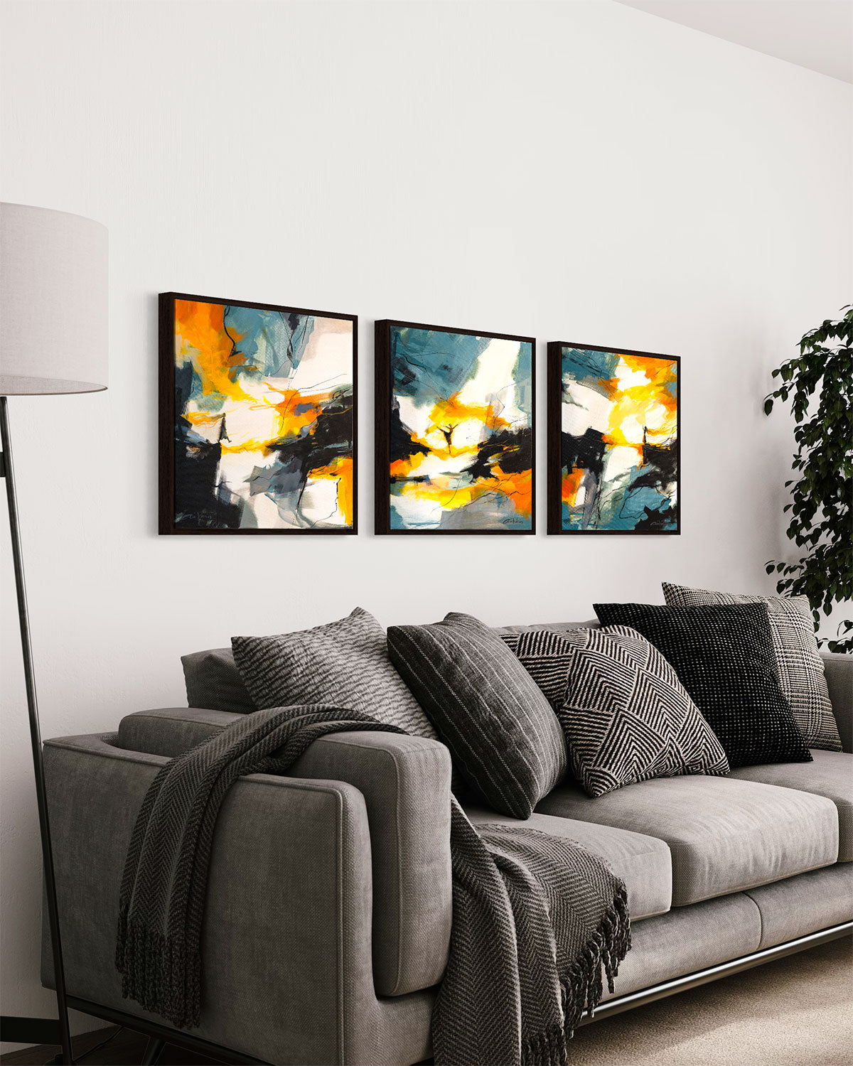 Prophetic Art Print "Steps of Faith" Hebrews 11:1, Corinthians 5:7, Ain Vares Art