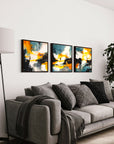Prophetic Art Print "Steps of Faith" Hebrews 11:1, Corinthians 5:7, Ain Vares Art