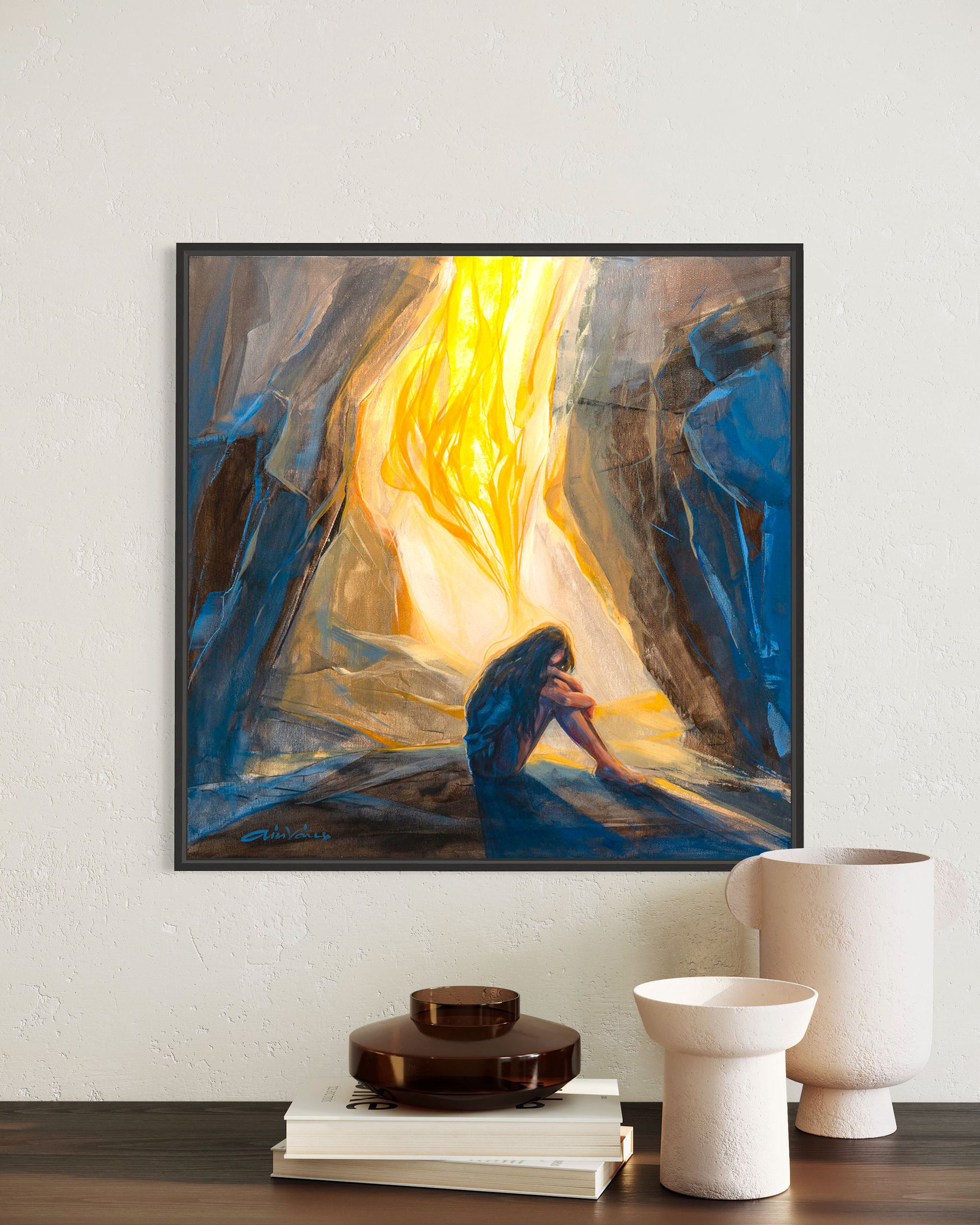 Best-Prophetic-christian-Art-print-The-Lord-is-near-the-brokenhearted-Ain-Vares-Art