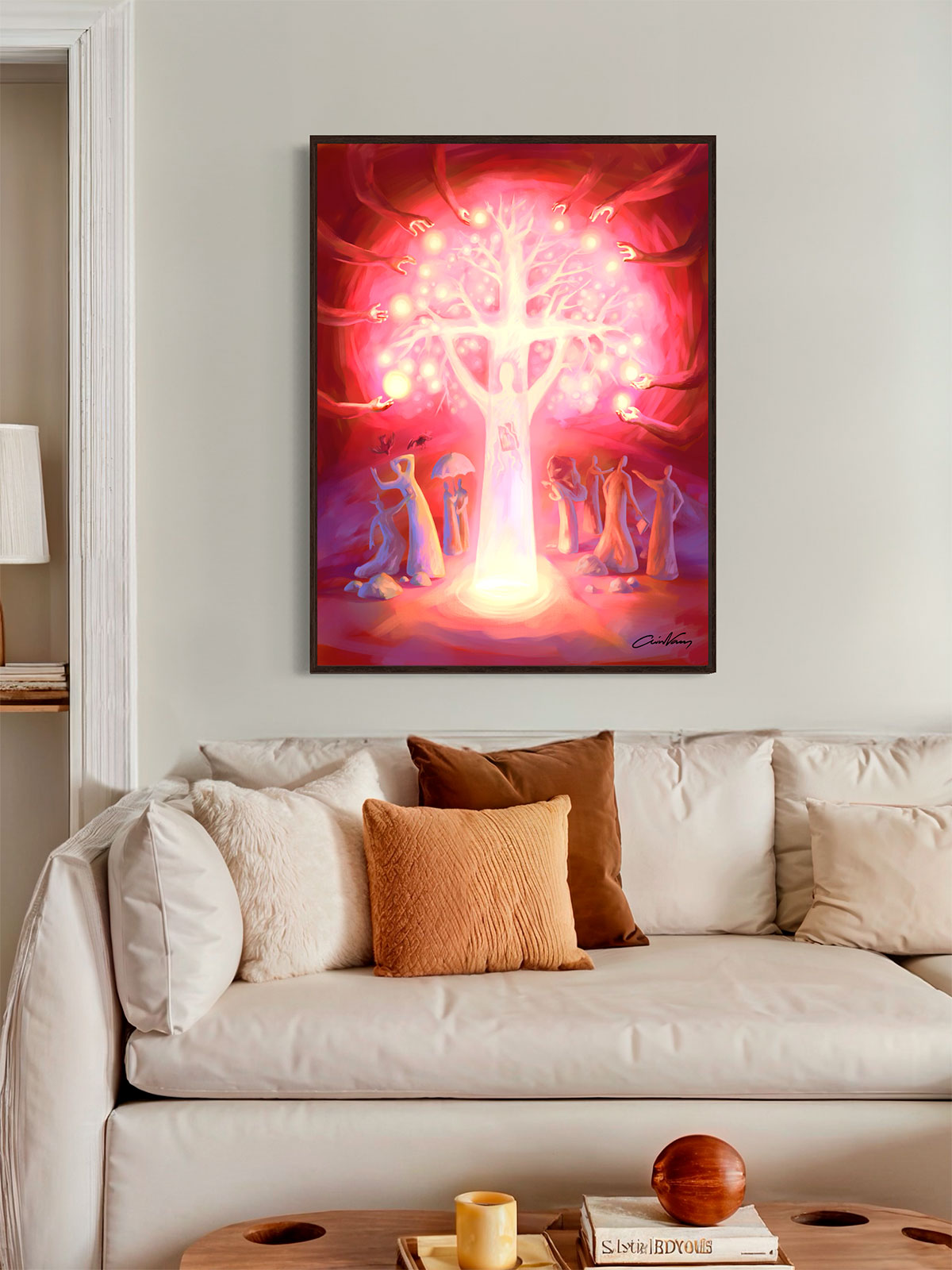 Prophetic Art Print "The Parable of the Sower" Luke 8:4-15, Ain Vares Art