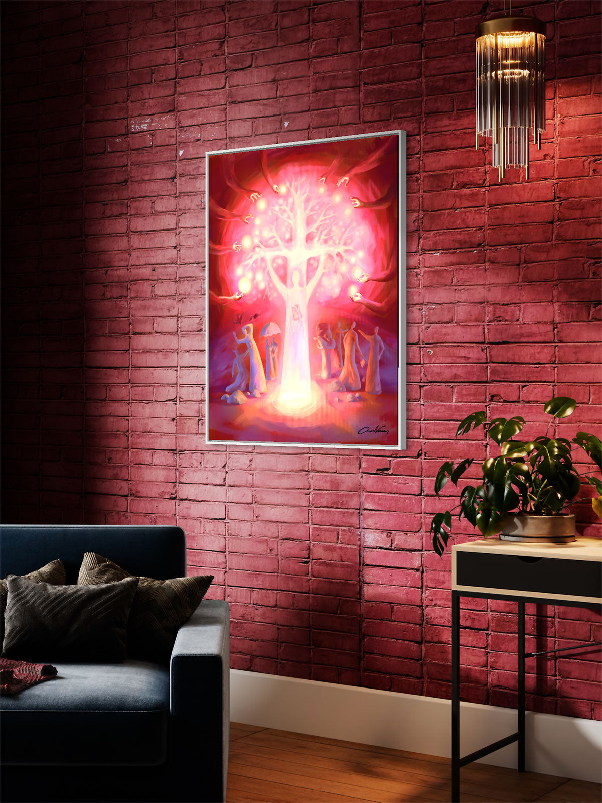 Prophetic Art Print "The Parable of the Sower" Luke 8:4-15, Ain Vares Art