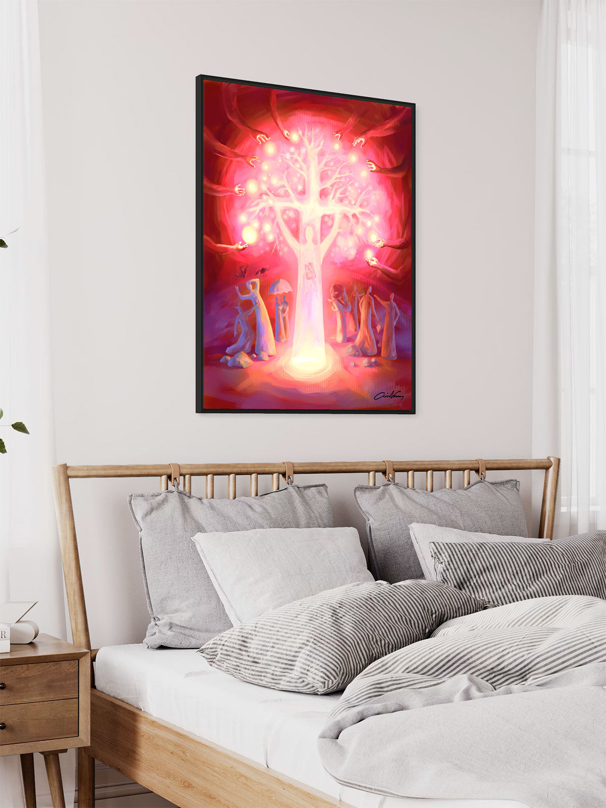 Prophetic Art Print "The Parable of the Sower" Luke 8:4-15, Ain Vares Art