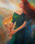 "The Reward of Waiting" - Original Prophetic Painting