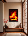 Prophetic Art Print "Thoughts in Hell" Luke 12:4-5, Ain Vares Art