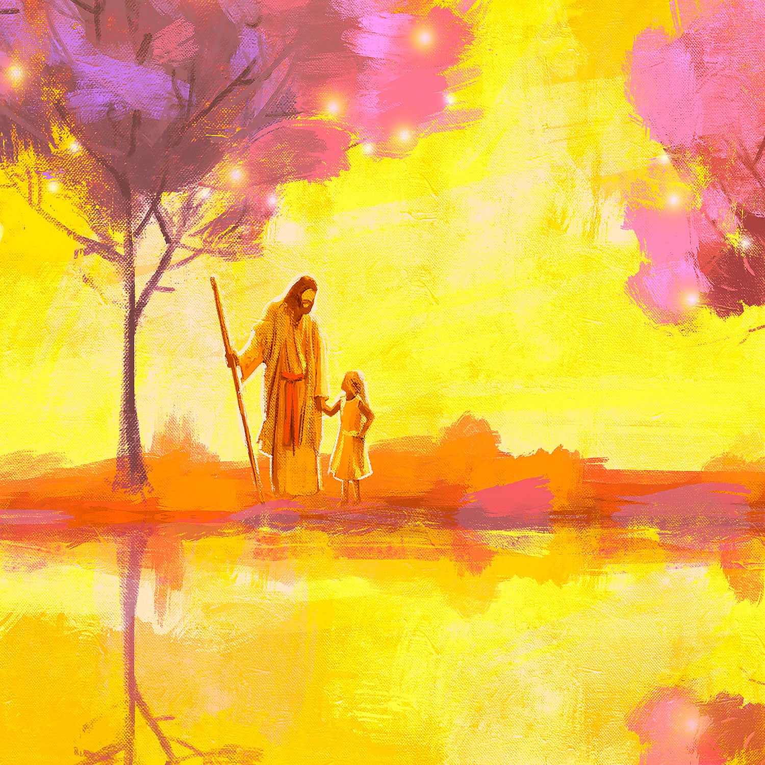 Prophetic Art Print "Tree of Life" Rev 22:2, Ain Vares Art