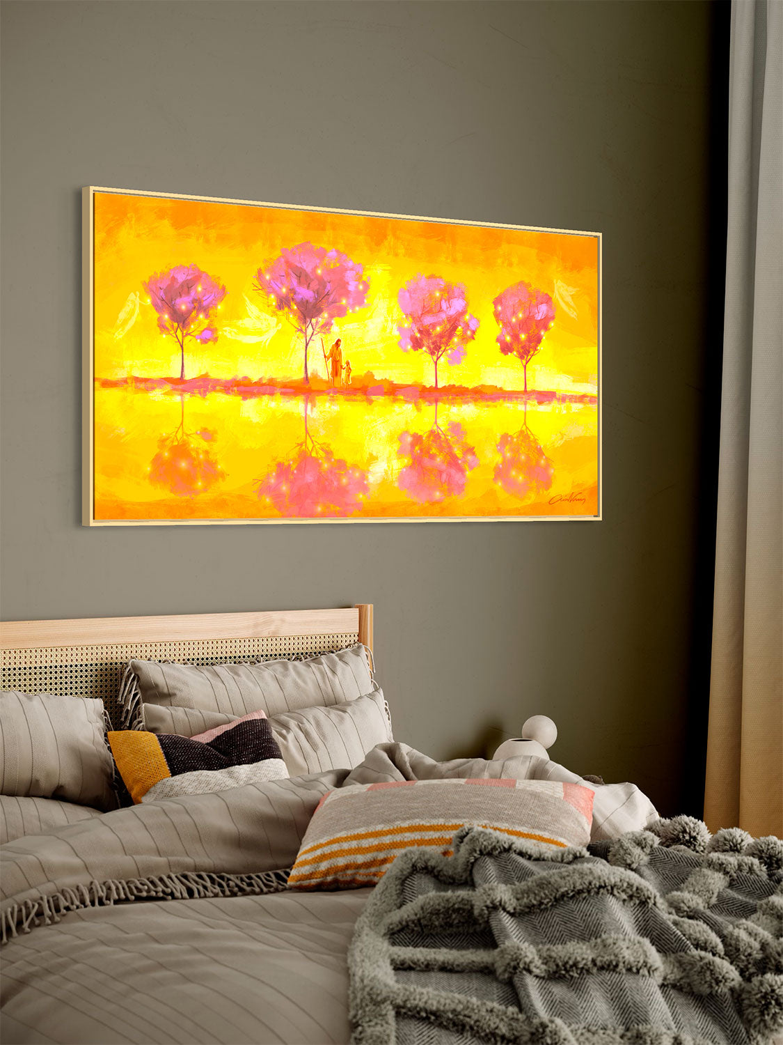 Prophetic Art Print "Tree of Life" Rev 22:2, Ain Vares Art