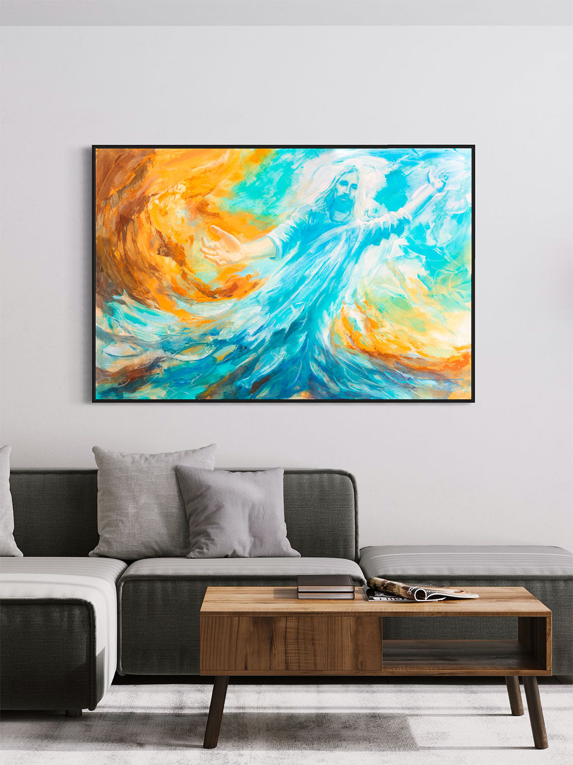 Prophetic Art Print "Unity in Diversity" Corinthians 12:12-13, Ain Vares Art