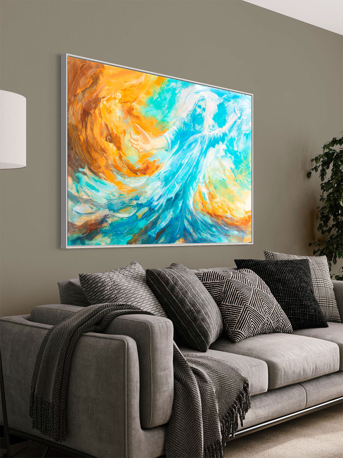Prophetic Art Print "Unity in Diversity" Corinthians 12:12-13, Ain Vares Art