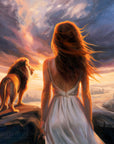 "Watch, stand fast in the faith, be brave, be strong" - Prophetic Art Print