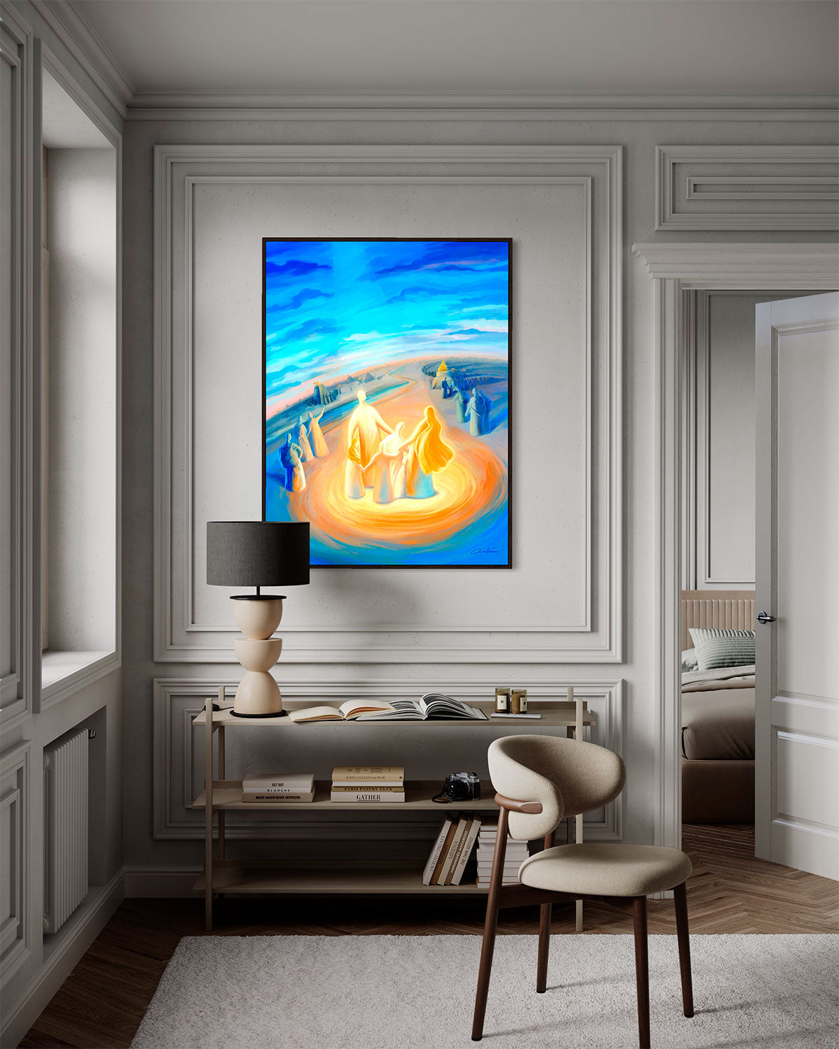 We will Serve the Lord Joshua 24:15, prophetic art print