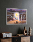 Prophetic Art Print "Your Word is a Lamp to my Feet-II" Psalm 119:105, Ain Vares Art