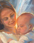 Prophetic Art Print "Always behind you", Psalm 91:11, Ain Vares Art