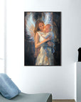 "Always behind you" - Original Prophetic Painting