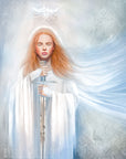 Prophetic Art Print "Bride of Christ - Dedicated to the Lord", Ain Vares Art
