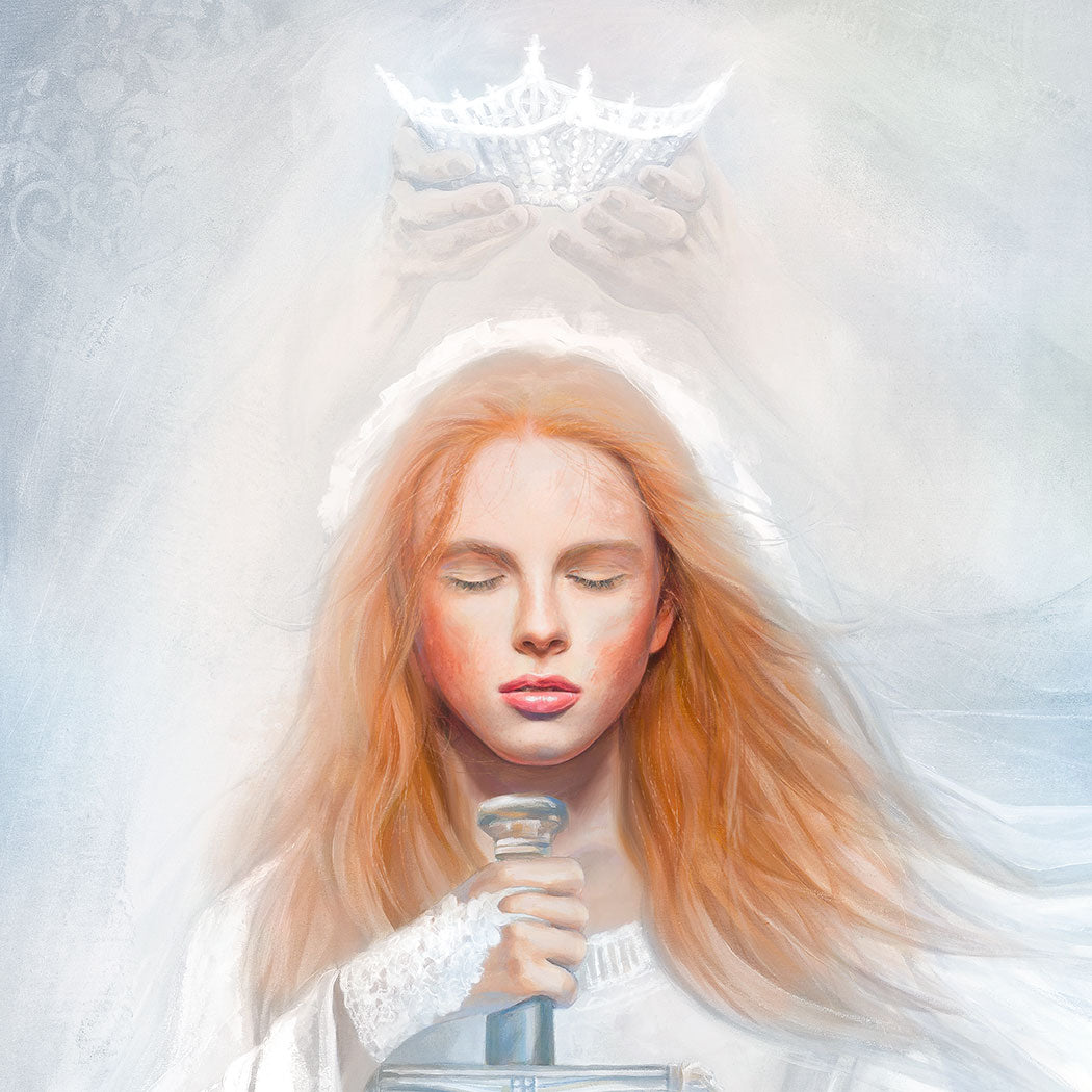 Prophetic Art Print "Bride of Christ - Dedicated to the Lord", Ain Vares Art