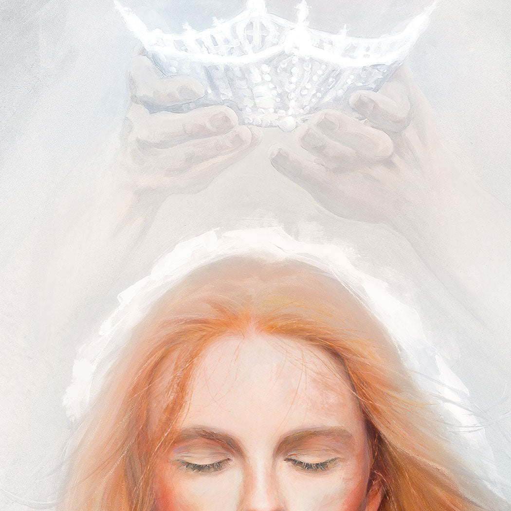 Prophetic Art Print "Bride of Christ - Dedicated to the Lord", Ain Vares Art