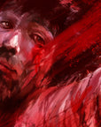 Prophetic Art Print "I love you so much" John 3:16, Ain Vares Art