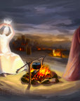 Prophetic Art Print "Birthright" Genesis 25:29-34, Ain Vares Art