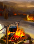 Prophetic Art Print "Birthright" Genesis 25:29-34, Ain Vares Art