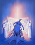 Prophetic Art Print "Let Us Throw off Everything That Hinders, Hebrews 12:1-3", Ain Vares Art